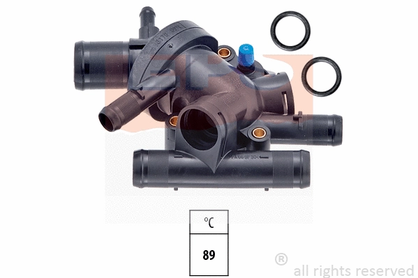 Thermostat, coolant (EPS-1880 178)