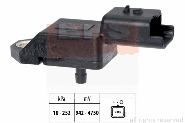 Sensor, boost pressure (EPS-1993 113)