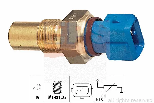 Sensor, coolant temperature