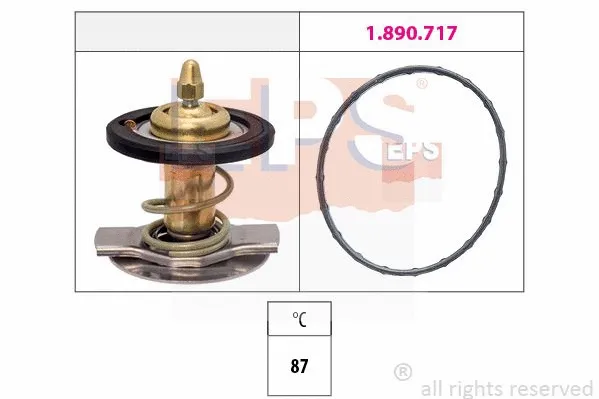 Thermostat, coolant (EPS-1880 442)