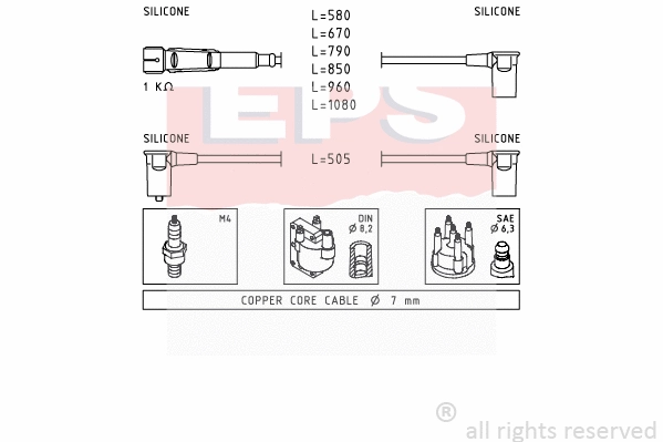 Ignition Cable Kit (EPS-1501 323)