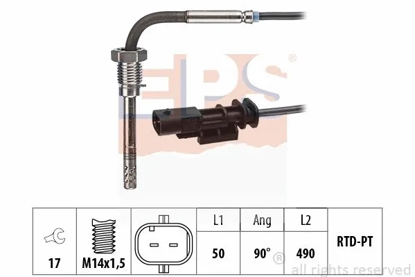 Sensor, exhaust gas temperature (EPS-1220 355)