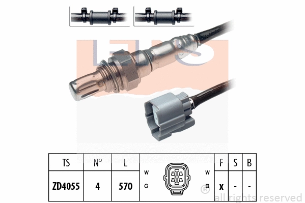 Lambda Sensor (EPS-1997 492)