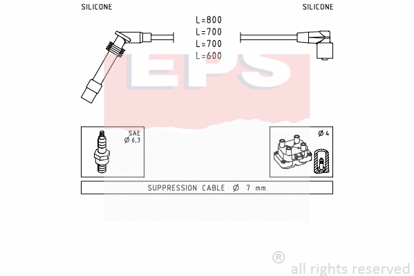 Ignition Cable Kit (EPS-1501 947)