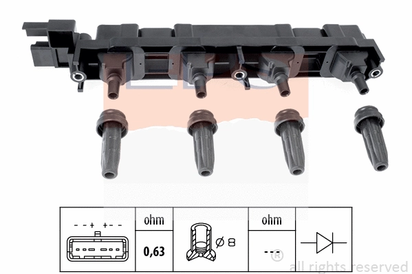 Ignition Coil (EPS-1970 509)