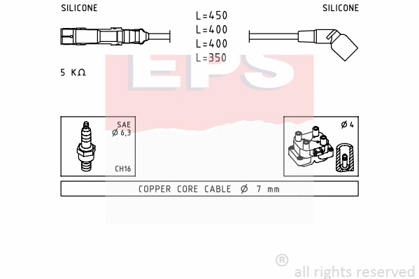 Ignition Cable Kit (EPS-1499 069)