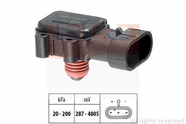 Air Pressure Sensor, altitude adaption (EPS-1993 024)