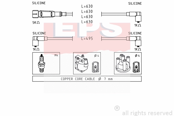 Ignition Cable Kit (EPS-1501 364)