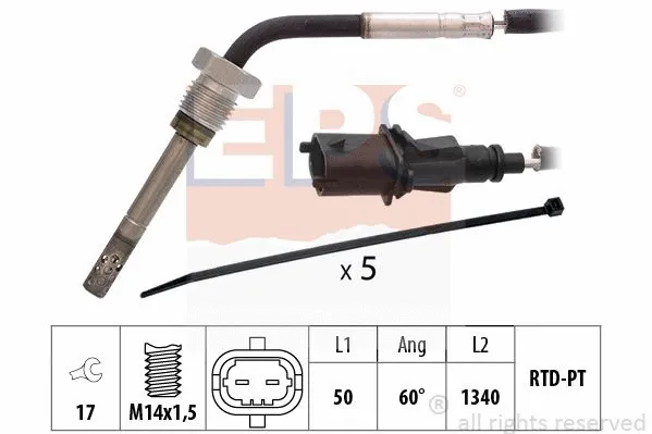 Sensor, exhaust gas temperature (EPS-1220 234)