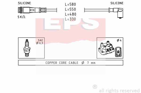 Ignition Cable Kit (EPS-1501 363)