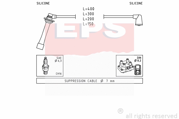 Ignition Cable Kit (EPS-1501 745)
