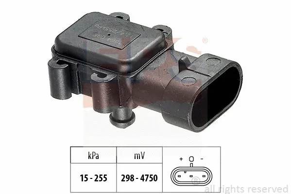 Sensor, boost pressure