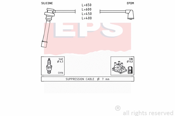 Ignition Cable Kit (EPS-1501 278)