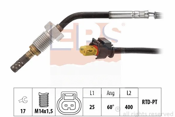Sensor, exhaust gas temperature (EPS-1220 301)