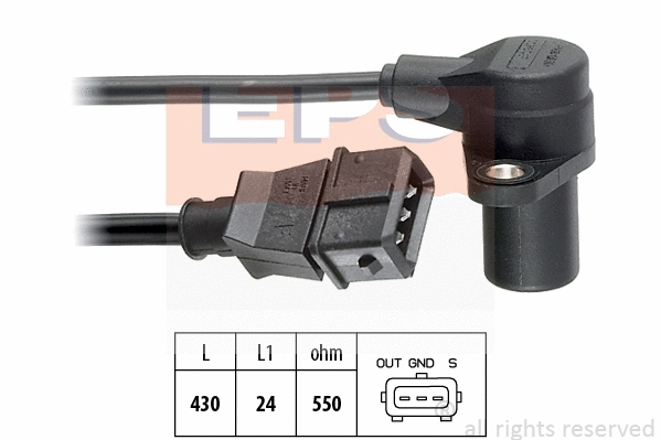 Sensor, crankshaft pulse (EPS-1953 076)