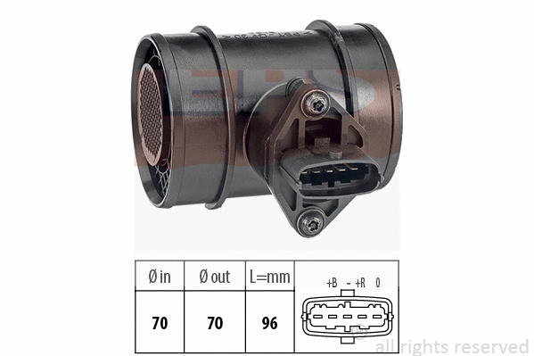 Mass Air Flow Sensor (EPS-1991 290)