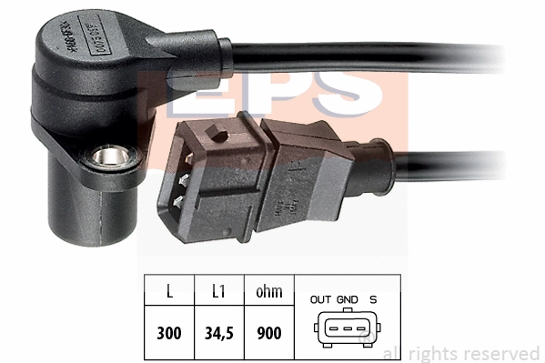 Sensor, crankshaft pulse (EPS-1953 237)