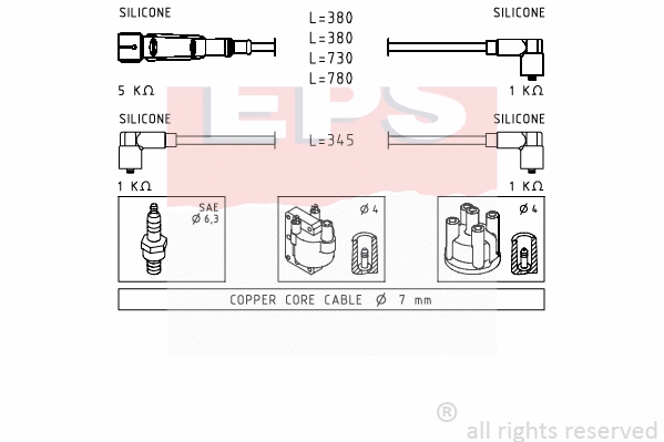Ignition Cable Kit (EPS-1501 569)