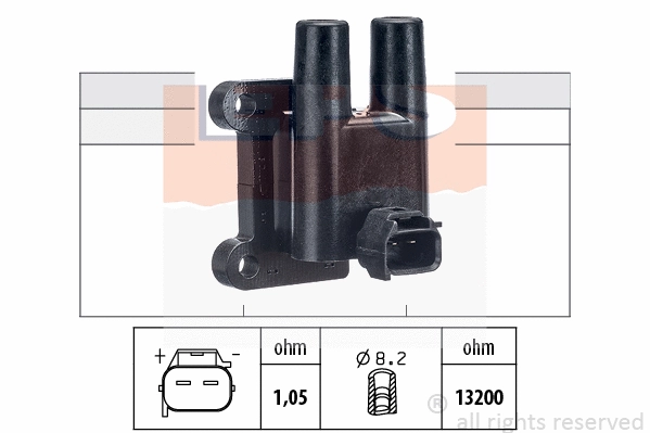Ignition Coil (EPS-1970 583)