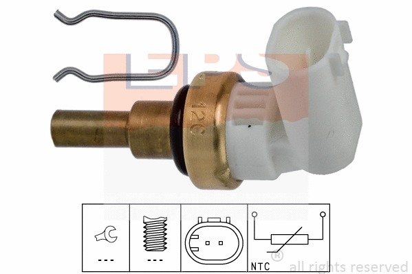 Sensor, coolant temperature (EPS-1830 360)