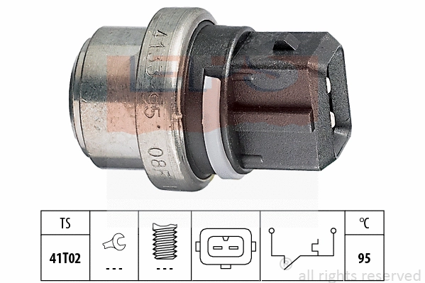 Temperature Switch, coolant warning lamp (EPS-1840 133)
