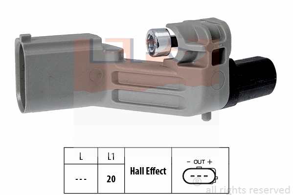Sensor, crankshaft pulse (EPS-1953 598)