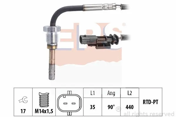 Sensor, exhaust gas temperature (EPS-1220 088)