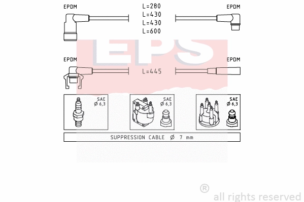 Ignition Cable Kit (EPS-1500 415)