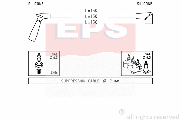 Ignition Cable Kit (EPS-1499 007)