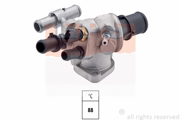 Thermostat, coolant (EPS-1880 565)