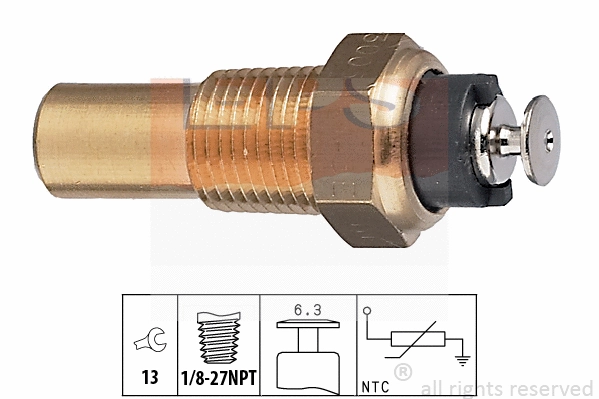Sensor, coolant temperature (EPS-1830 005)