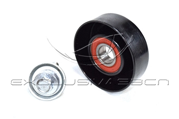 Deflection/Guide Pulley, V-ribbed belt