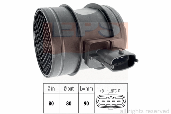 Mass Air Flow Sensor (EPS-1991 483)