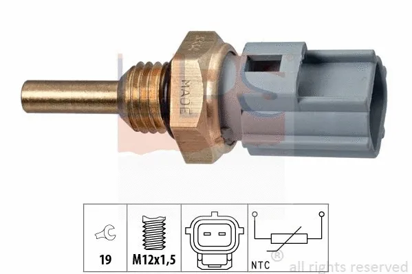 Sensor, coolant temperature