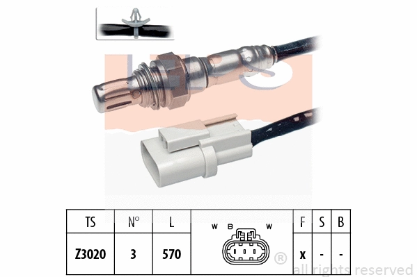 Lambda Sensor (EPS-1997 398)