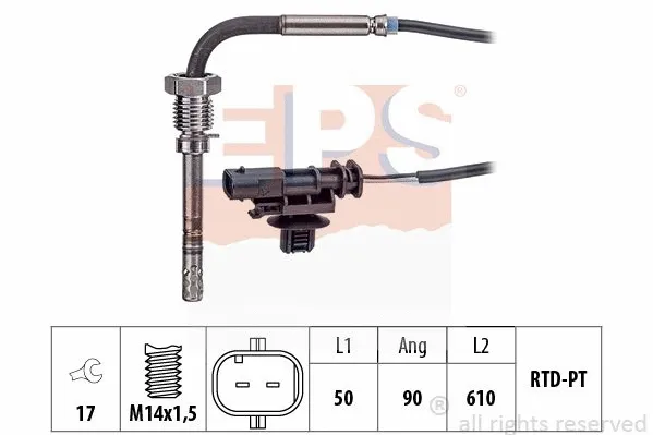 Sensor, exhaust gas temperature (EPS-1220 254)