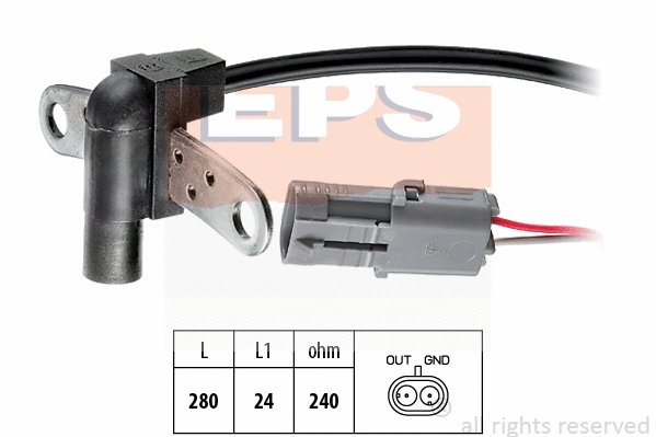 Sensor, crankshaft pulse (EPS-1953 023)