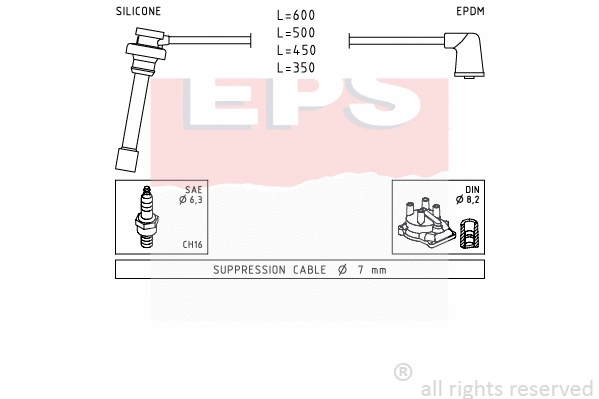 Ignition Cable Kit (EPS-1501 882)
