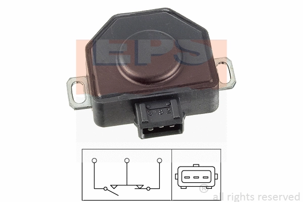 Sensor, throttle position (EPS-1995 032)