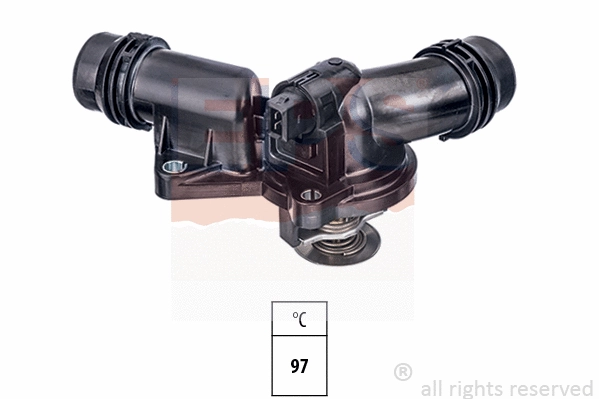 Thermostat, coolant (EPS-1880 859)