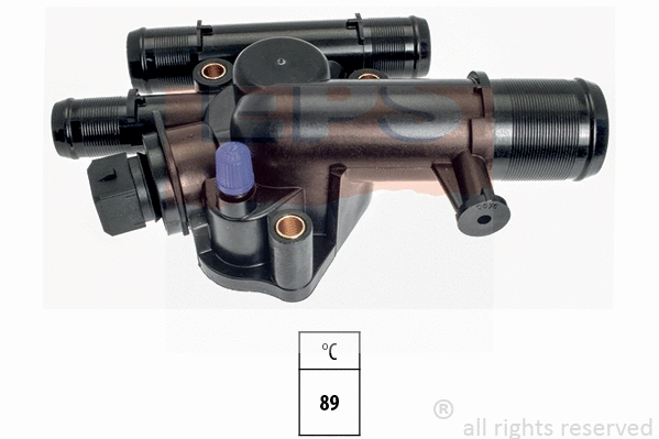 Thermostat, coolant (EPS-1880 506)