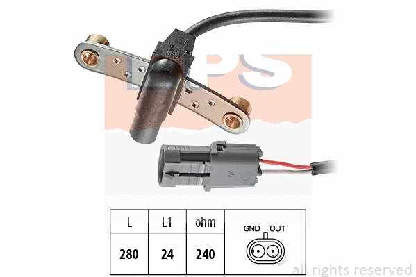Sensor, crankshaft pulse (EPS-1953 019)