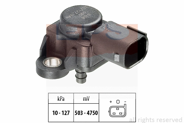 Sensor, boost pressure (EPS-1993 106)