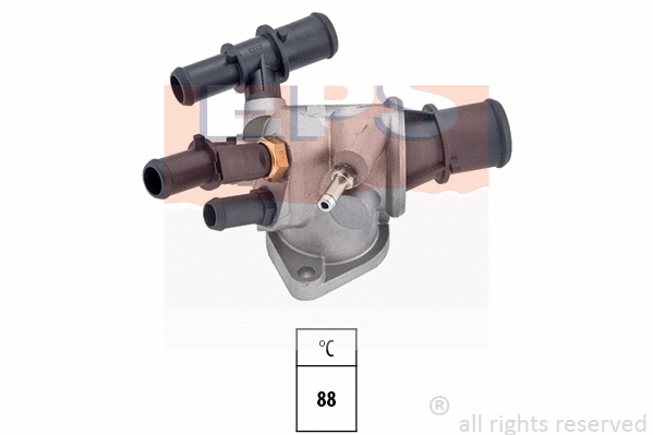 Thermostat, coolant (EPS-1880 563)