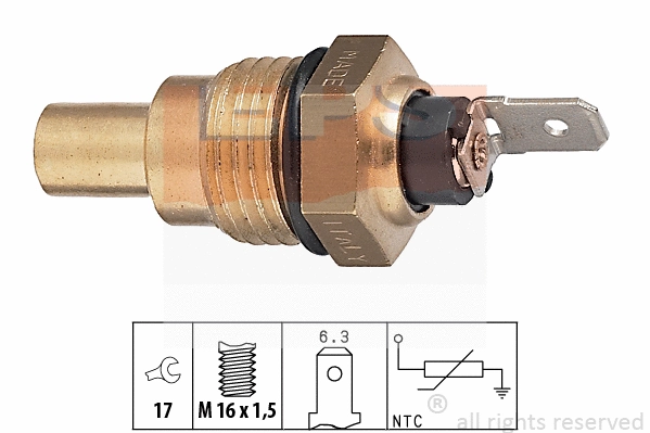 Sensor, coolant temperature (EPS-1830 041)