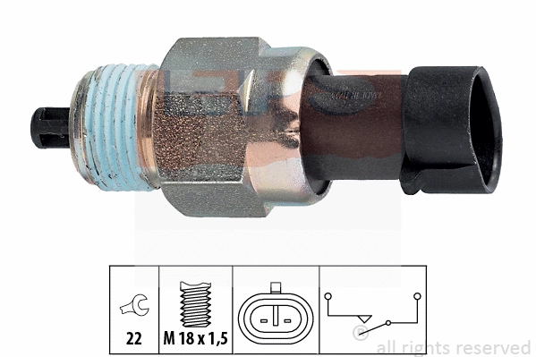 Switch, reverse light (EPS-1860 142)