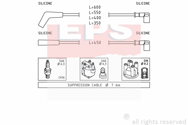Ignition Cable Kit (EPS-1501 914)
