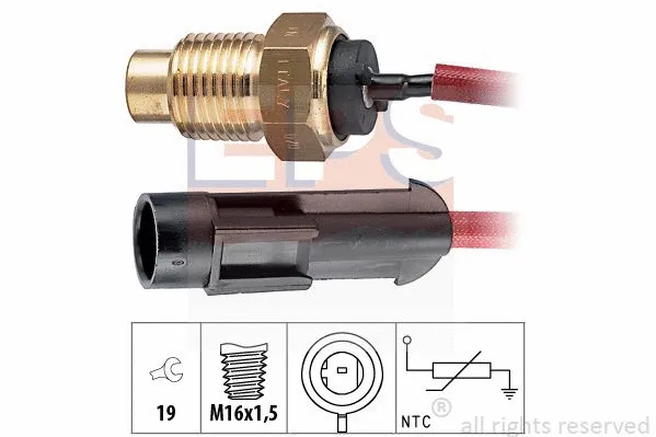 Sensor, coolant temperature