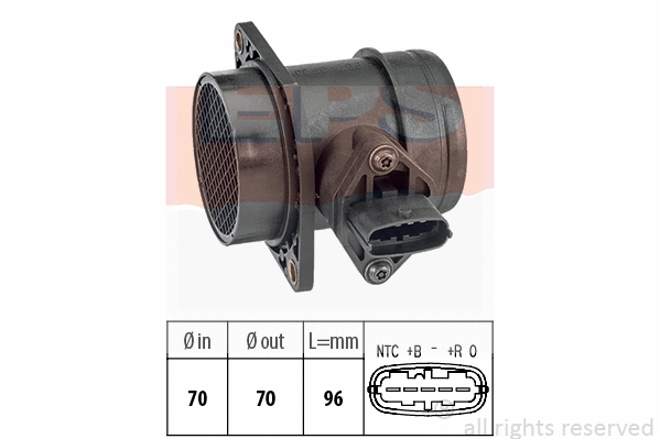 Mass Air Flow Sensor (EPS-1991 159)