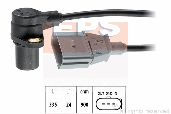 Sensor, crankshaft pulse (EPS-1953 398)